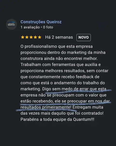 Print do relato: Não encontrou profissionalismo melhor